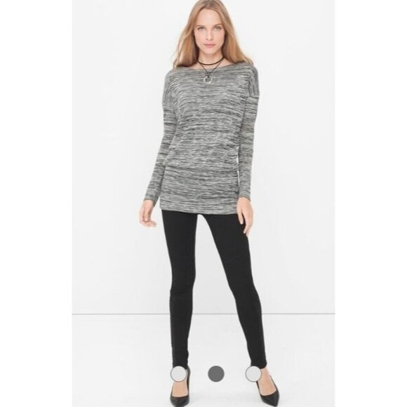 White House Black Market Spacedye Dolman Tunic Size M - Picture 2 of 7